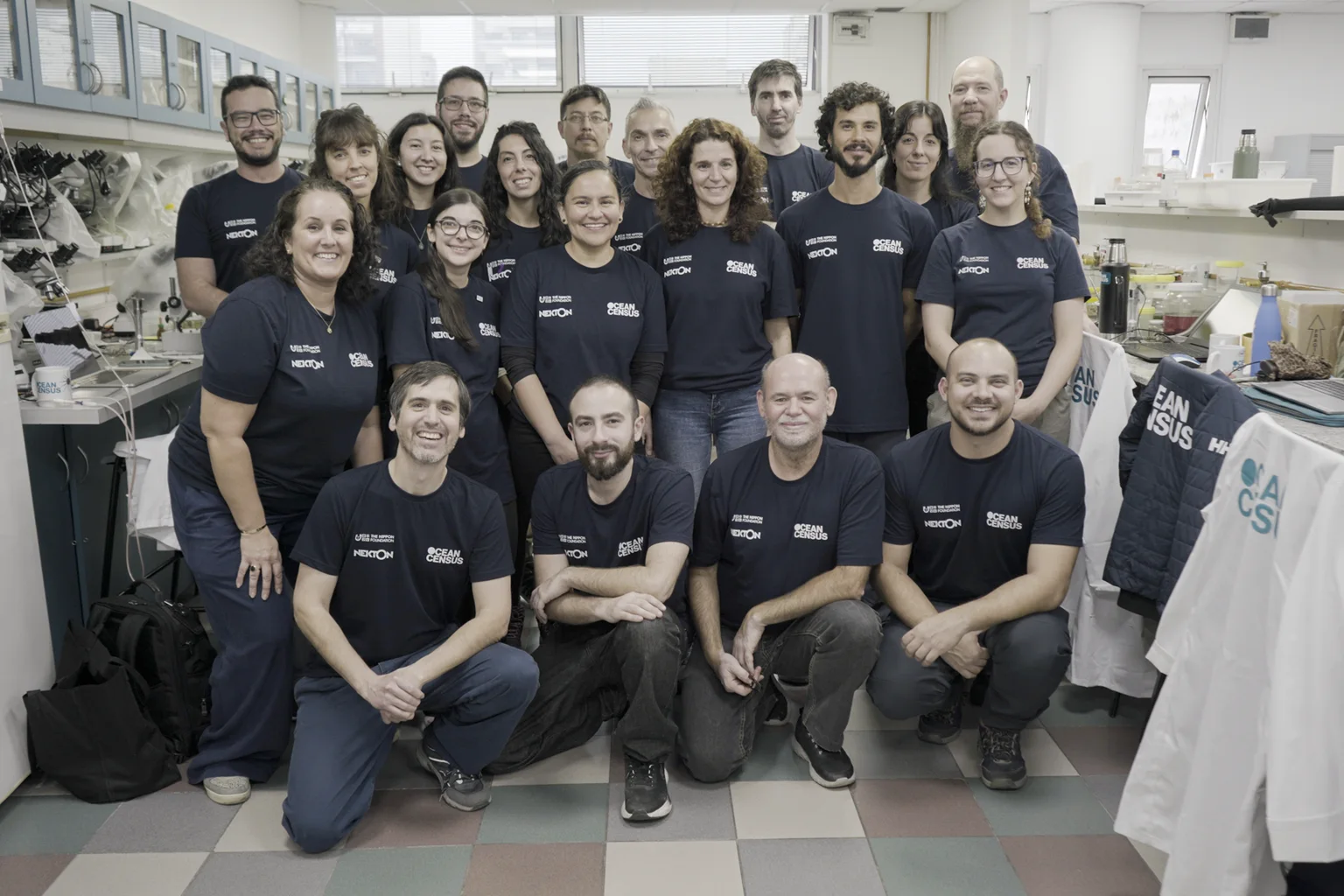 The international team of taxonomists and researchers at the Argentina Species Discovery Workshop, gathered at Universidad Maimónides in Buenos Aires.